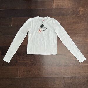 NWT Re/Done Baby Long Sleeve Tee